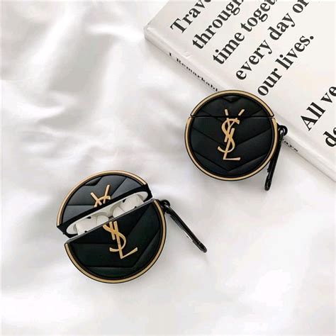 ysl airpod case|cute airpod luxury case.